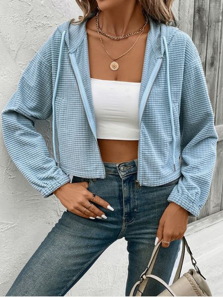 Short Hooded Jacket HEHB6AY788