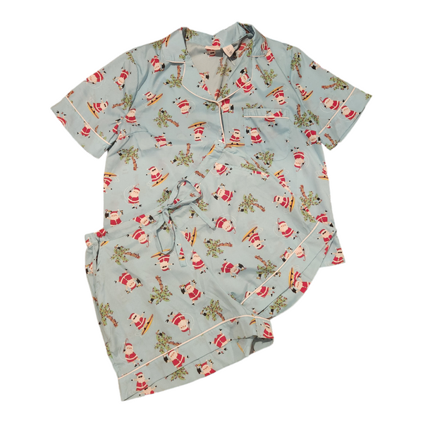 Surfing Santa & Toucan PJ Set