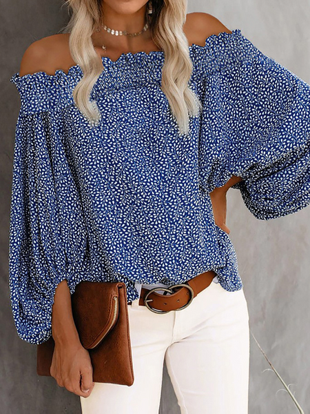 Off-Shoulder Blouse H4MK8USLFK