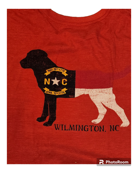 NC Flag Dog Tee