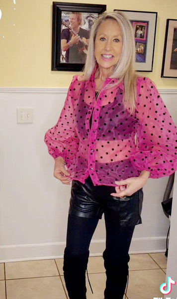 Valentine's Night Out Blouse