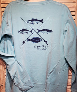Cape Fear Fishermans Long Sleeve w/Pkt