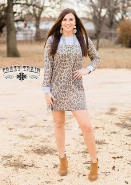 She's all that Leopard dress