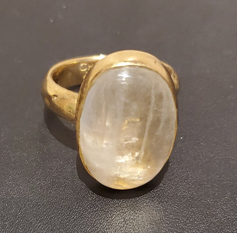 Alchemia Moon Stone Adjustable Ring
