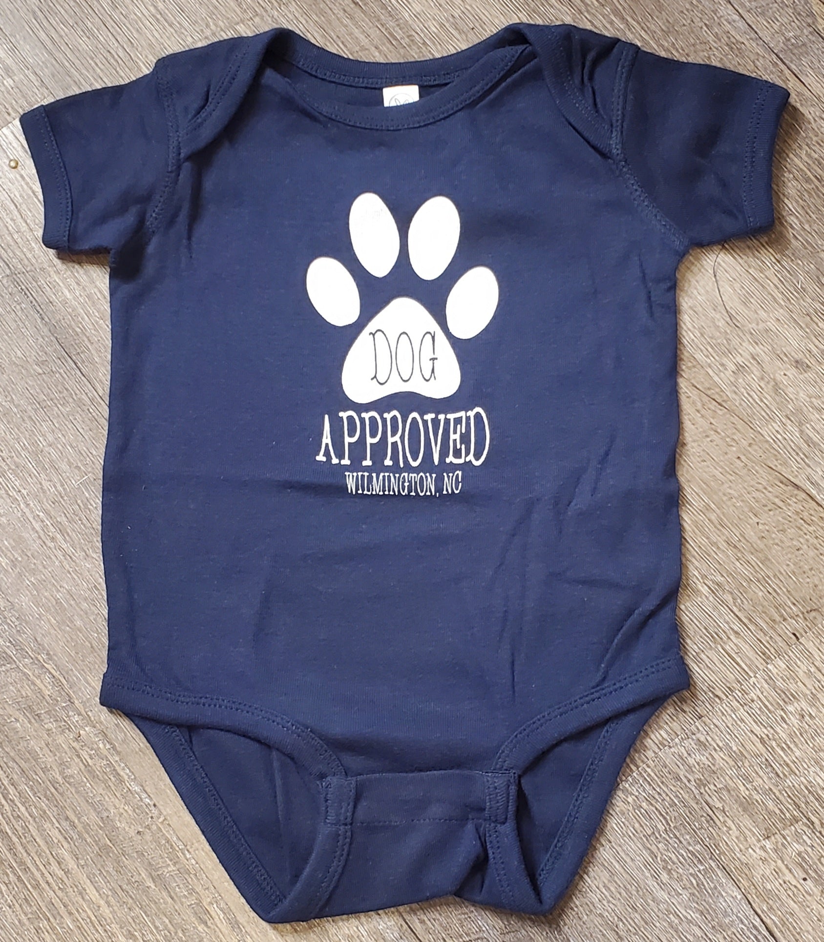 Infant onesie Dog Approved